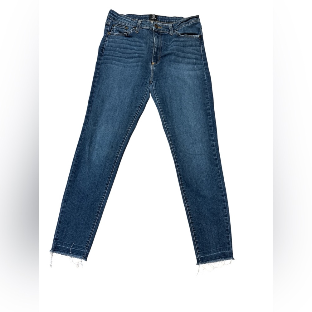 Just Black Dark Blue Ankle Jeans